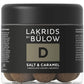 Lakrids By Blow - D - Salt & Caramel - 4.41 Oz - Chocolate Coated Gourmet Licorice - Authentic Scandinavian Candy Produced In De