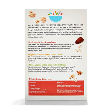 365 by Whole Foods Market, Organic French Vanilla Almond Granola, 17 Ounce