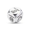 STVK Movie Night Supplies - 11th Anniversary Dinner Dice for Couples - Silver
