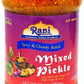 Rani Mixed Vegetable Pickle (Achar, Spicy Indian Relish) 10.5oz (300g) Glass Jar ~ Vegan | Gluten Free | NON-GMO | No Colors | P