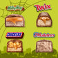 SNICKERS, TWIX, MILKY WAY & 3 MUSKETEERS Chocolate Halloween Candy Bar Assortment, Assorted Chocolate Candy Variety Pack,110 Ct