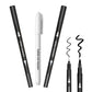 Edible Markers 3Pcs Black & White Food Coloring Pens Food Markers with Fine & Thick Tip Double Sided Edible Pens for Cookie Deco