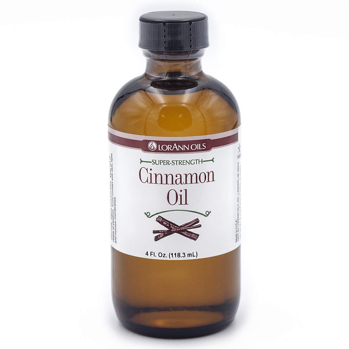 Lorann Cinnamon Oil Ss Flavor, 4 Ounce Bottle