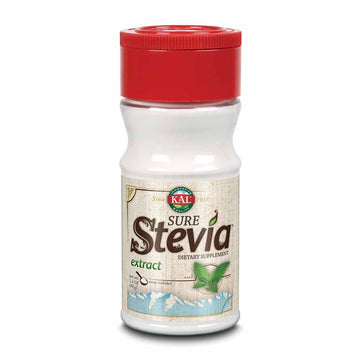 Kal Sure Stevia Extract Powder, 1.3 Oz. | Best-Tasting, Zero Calorie, Low Glycemic | 730 Servings