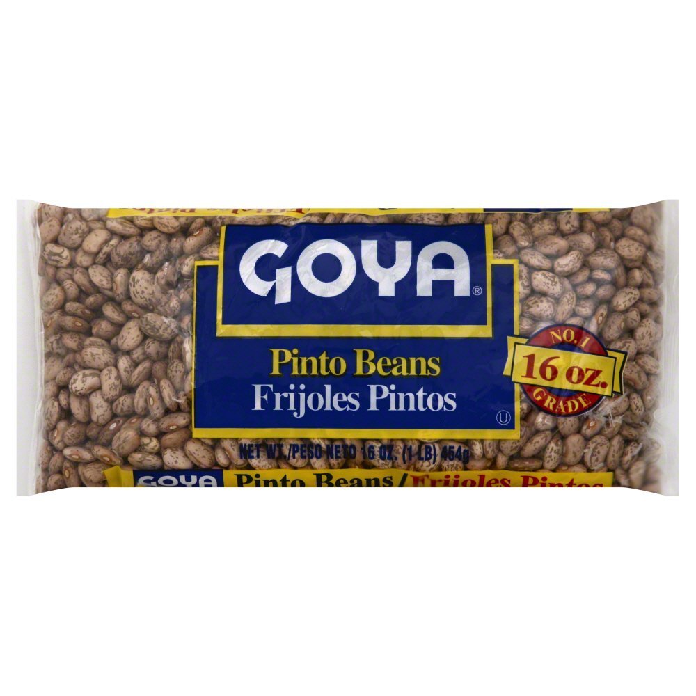 Goya Pinto Beans 1lb Bag 16oz.(pack of 6)