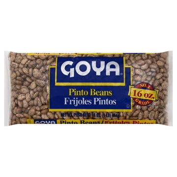 Goya Pinto Beans 1lb Bag 16oz.(pack of 6)