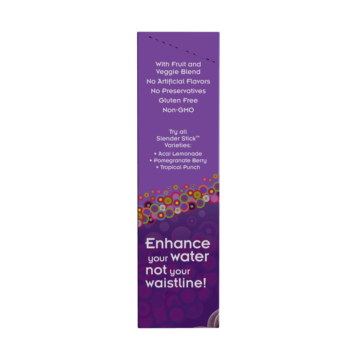 NOW Foods Slender Sticks G  Flavor Sugar-Free Drink Sticks with Electrolytes 1.7 oz (Pack of 12) Purple