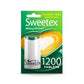 Sweetex Calorie Free Sweetener Tablets, Model 41-94-829, Size 9.7 cm x 2.9 cm x 14.6 cm