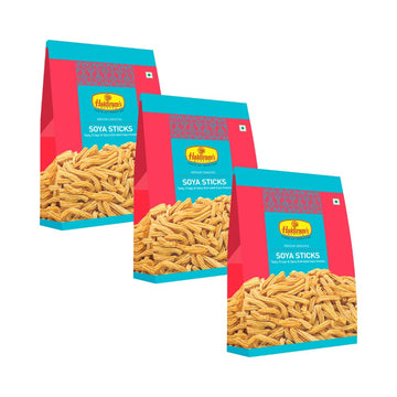 Haldirams Nagpur Soya Stcks (Pack Of 3 - 200 Gm Each)