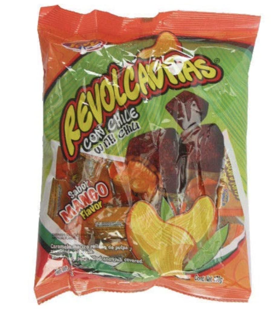 Jovy Revolcaditas With Chili Mango Flavor | 6Oz Bag | Mexican Candy