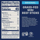 Individually Wrapped Archer Mini Grass-Fed Beef Sticks (24-pack)  Zero Sugar  High Protein Snack - 24 x 0.5 oz Sticks (100% Grass-Fed  Keto  Paleo  Gluten-Free) (LLS protected design Spoon Included)