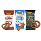 Unique Snacks Variety Pack - Original Splits Pretzels, Shells, Sourdough Rings, Vegan, OU Kosher, Non-GMO, 96 Ounce