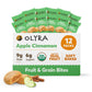 Olyra Organic Soft Baked Fruit Bars - Apple Cinnamon - High Fiber Snack - Pack of 12 - Brown