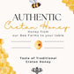 Aoritiko Organic Pure Cretan Mountain Honey | Organic Greek Honey | 100% Natural, Wildflower & Herb-Infused, Rich Aromatic Flavo