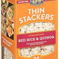 Lundberg Family Farms Thin Stackers Red Rice And Quinoa 5.9 Ounce
