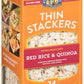 Lundberg Family Farms Thin Stackers Red Rice And Quinoa 5.9 Ounce