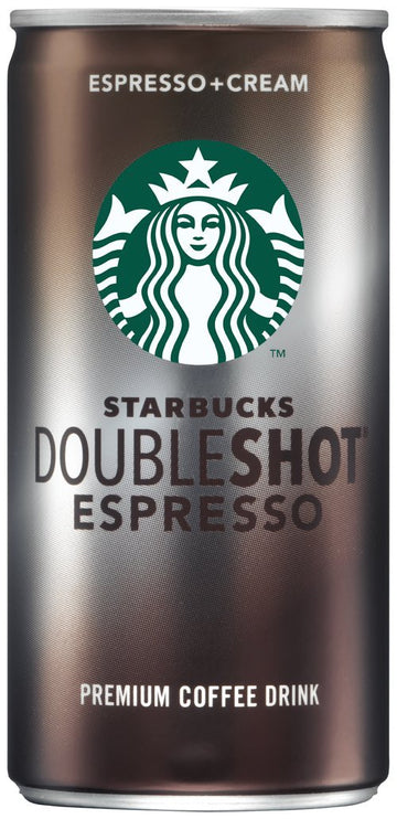 Starbucks Doubleshot Espresso and Cream, 6.5 Fl oz