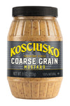 Kosciusko, Coarse Grain Country Style Mustard, 9 Oz, Hearty Horseradish Flavor