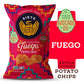 Siete Grain Free Potato Chips | Kettle Cooked | Gluten Free Chips | Vegan Snacks | Non GMO | Fuego, 5.5 Ounce (Pack of 6)