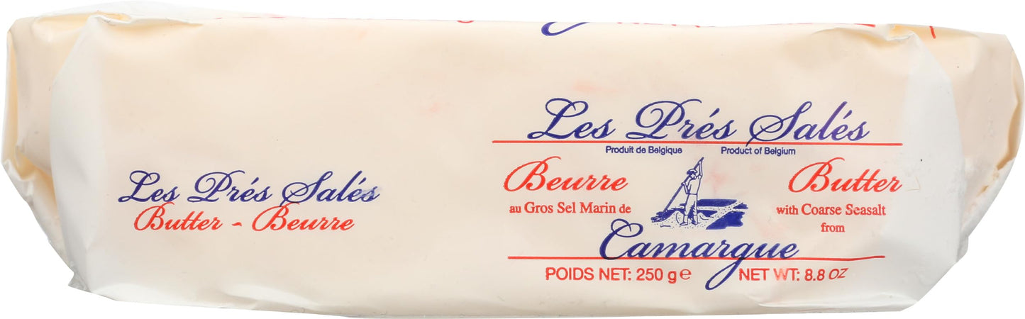 Les Pres Sales Sea Salt Camargue Butter, 8.8 Oz