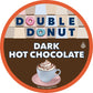 Double Donut Dark Hot Chocolate Pods for Keurig - 24 Count - Single Serve Cocoa Pods