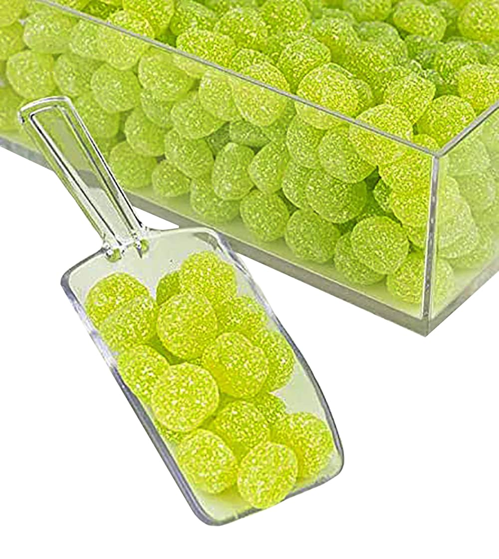 Fruidles Sour Apple Gummy Drops, Green Cherry Gummies, 8 Ounce, Pack of 1