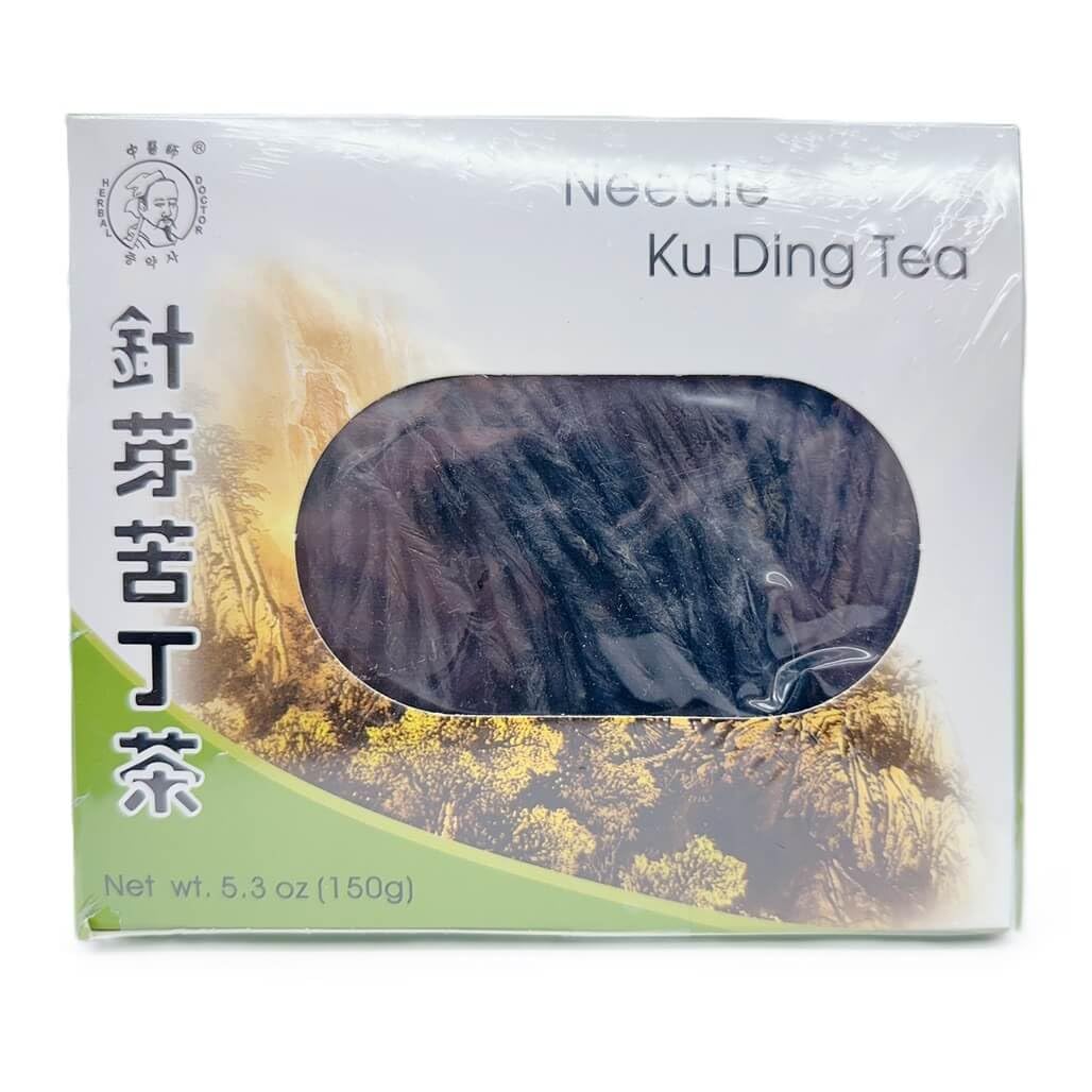 Lucky Eight All Natural Chinese Needle Ku Ding, Bitter Green Tea, Loose Tea Leaves Stick, Only 3 Sticks Needed For A Cup Of Tea,
