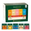 Vahdam, Assorted Chai Tea Bags Sampler (5 Flavors, 20 Ecofriendly Pyramid Tea Bags) I Valentines Day Gift Ideas For Women & Men | Masala Chai Tea Varieties From India | Gluten Free & Non Gmo