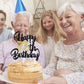 Klionjor 75Th Happy Birthday Cake Topper Happy Birthday Cake Decoration 75Th Birthday Party Decoration Gift Plugin