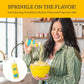 Franklins Gourmet Popcorn Butter Flavored Seasoning Salt & Coconut Oil - 32 oz. (Pack of 2) - Authentic Movie Theater Taste