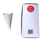 Dot Red Ice Cream Waffle Cone Jackets, 1200 Pack, Recyclable Paper, Red, Straight Edge