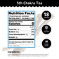 Buddha Teas - 5th Chakra Tea - Organic Herbal Tea - For Communication, Creativity & Self-Expression - With Licorice, Cinnamon &