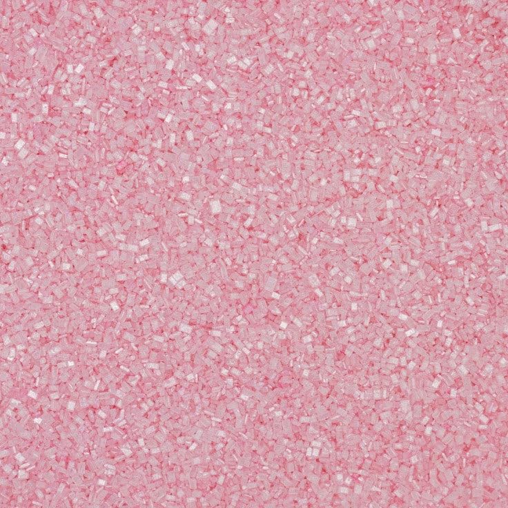 Wholesale Sugar Flowers Pink Diamond Sugar Crystals for Baking Topping - 3.6 oz - Ideal for Cakes, Cookies, Cupcakes & Desserts