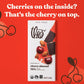 Theo Chocolate Cherry Almond Organic Dark Chocolate Bar, 70% Cacao, 12 Pack | Vegan, Fair Trade