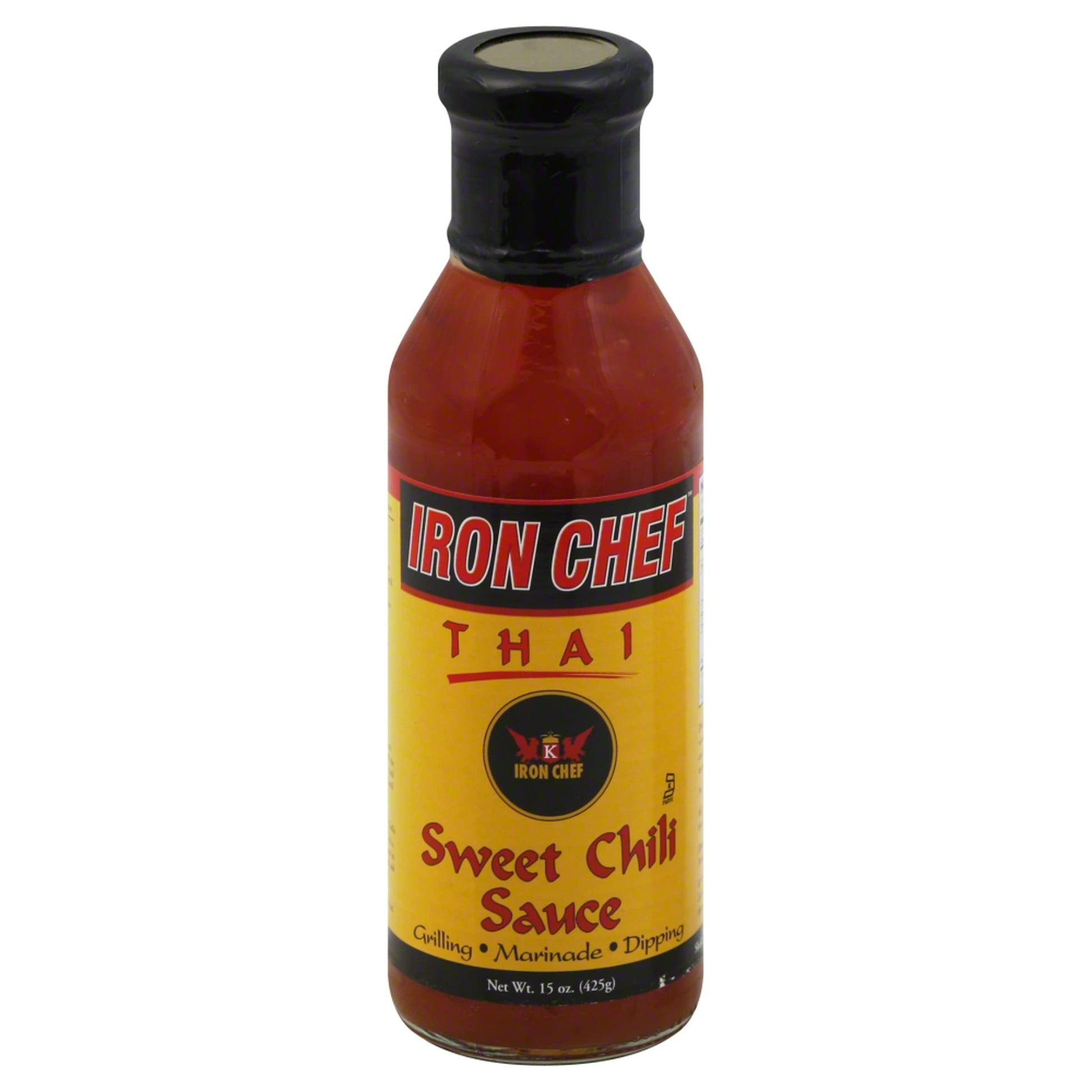 Iron Chef Thai Sweet Chili Sauce, No MSG, No Artificial Coloring Added, Wheat Free, Gluten Free, Peanut Free, 14.5 Ounce (Pack o