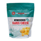 The Sausage Maker High Temp Swiss Cheese, 1 Lb, 1/4 Diced Cubes, 400°F, Ideal for Sausage Making and Grilling