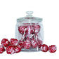Red Raspberry Red Lollipops, Red Tootsy Pops, by Queen City Candy Cave,(1 Pound)