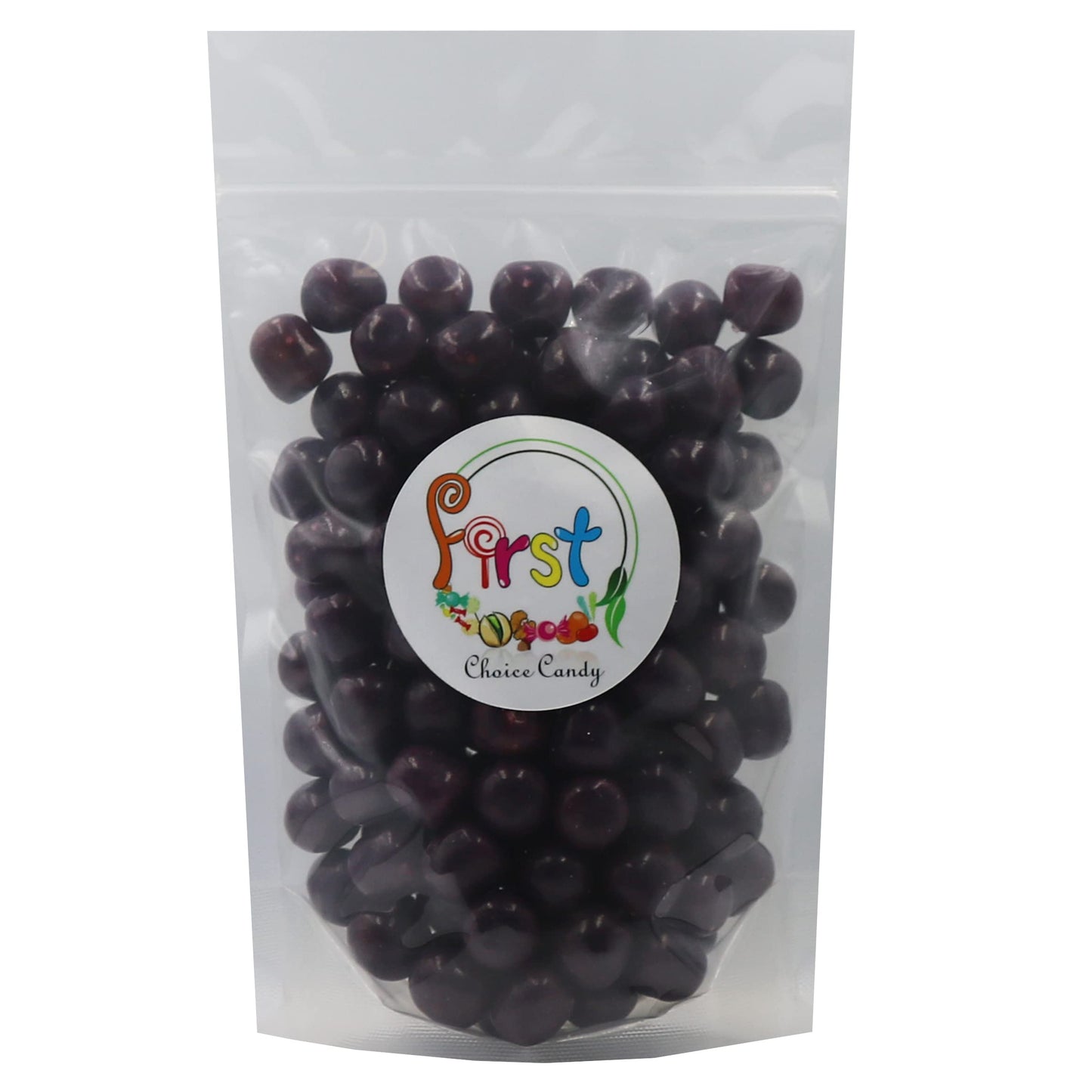 Sour Chewy Fruit Candy Balls (Purple Grape, 1 Pound)