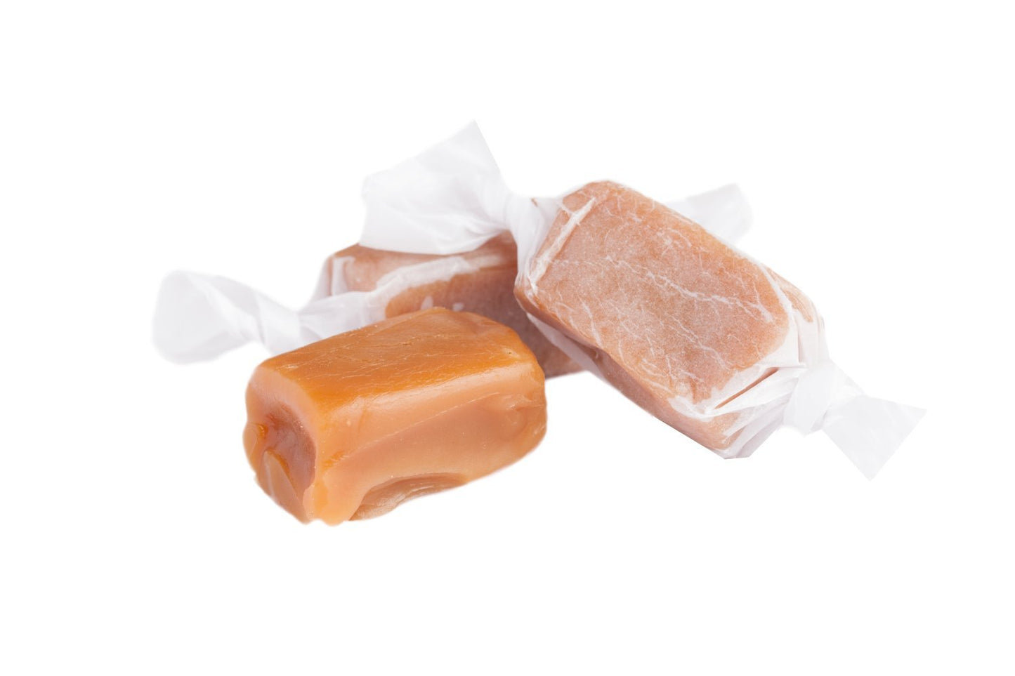 Taras Gourmet Vanilla Caramels - Handcrafted Natural Candy, Creamy & Individually Wrapped, 20 oz, Caramel