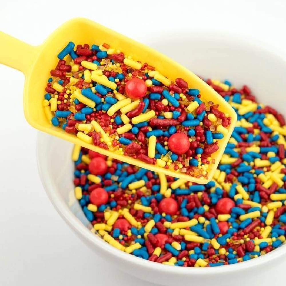 Toy Box Hero Story Sprinkles For Cake Cookie Cupcake Decorating And Baking Fancy Edible Cake Sprinkles And Toppings In Blue Jimm