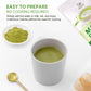 Soeos Organic Matcha Powder  Matcha Green Tea Powder  2 oz (57g)  Antioxidant-Rich Japanese Matcha for Lattes  Smoothies and Baking  Recyclable Bags