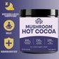 10 Mushroom Hot Cocoa for Sleep, Sugar Free Keto Cocoa Powder, Nighttime Drink,100mg Magnesium Glycinate, 100mg Gaba, 150mg L-Th