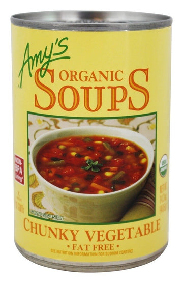 AMYS SOUP VEG CHUNKY GF ORG, 14.3 OZ PACK_12