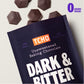 Tcho Dark & Bitter 100% Unsweetened Dark Chocolate Baking Couvertures (3 Bag) | Organic & Fair Trade Certified | Non Gmo, Non-Da