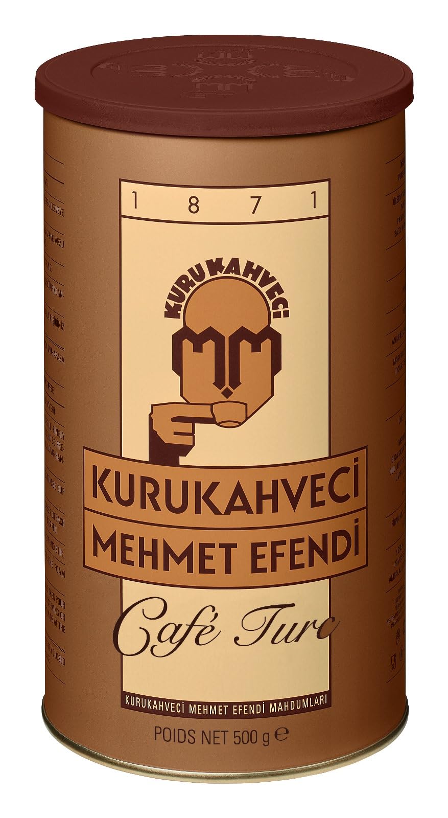 Kurukahveci Mehmet Efendi Turkish Coffee, 17.6 Ounce (Pack of 1)