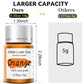 Orange Luster Dust Edible Glitter For Cakes Cocktails - 10G Colaele Edible Shimmering Dust For Chocolates, Metallic Food Colorin