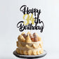 Klionjor 34Th Birthday Cake Topper - Happy Birthday Decoration For 34Th Birthday Party - Gift Plugin