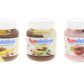 Fundelina Chocolate Hazelnut Banana, Vanilla & Strawberry Spread Bundle Pack 368G, 3 Pack