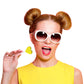 Fruidles Lollipops Mini Heart Shaped Flavored Delicious Lollipop, Individually Wrapped, 5G Lollipop (1200 Lollipops, Lemon)