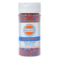 Mystic Sprinkles The Big Game Nonpareil Mix 3.8Oz Bottles (Blue & Orange)